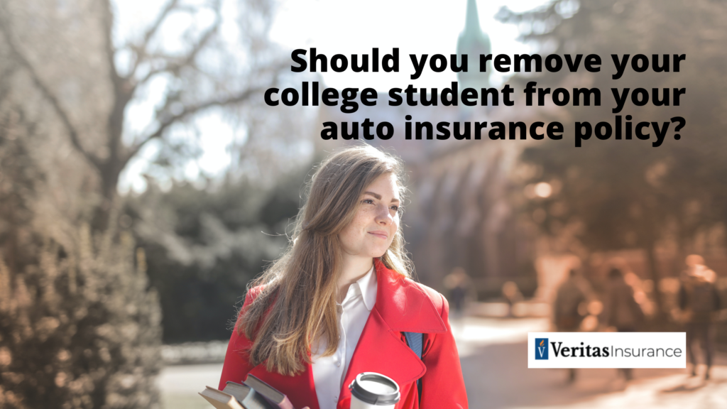 Should you remove your college student from your auto insurance policy?