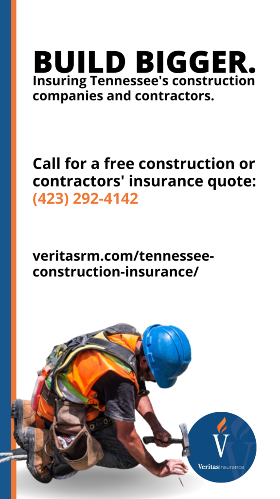 Build bigger with Tennessee construction insurance - (423) 292-4142
